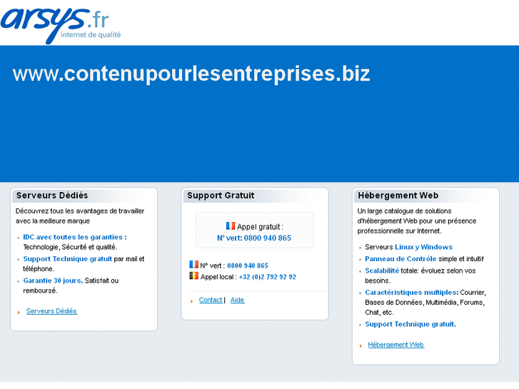 www.contenupourlesentreprises.biz