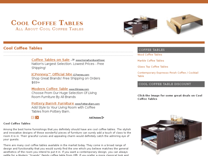 www.coolcoffeetables.org