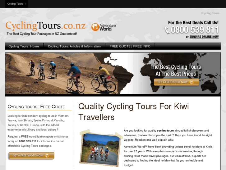 www.cyclingtours.co.nz