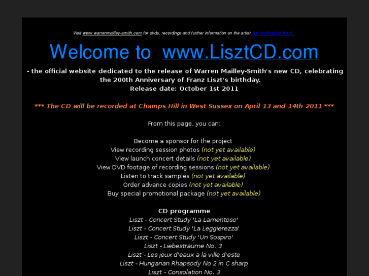 www.lisztcd.com