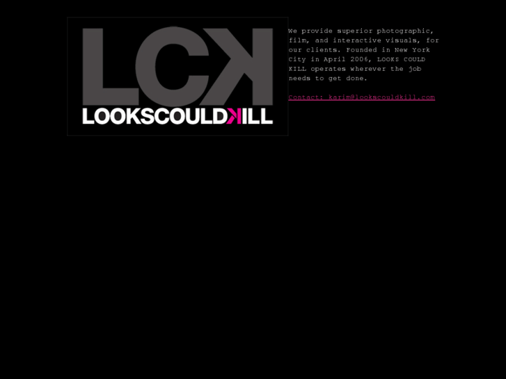 www.lookscouldkill.com