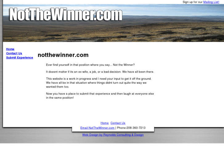 www.notthewinner.com