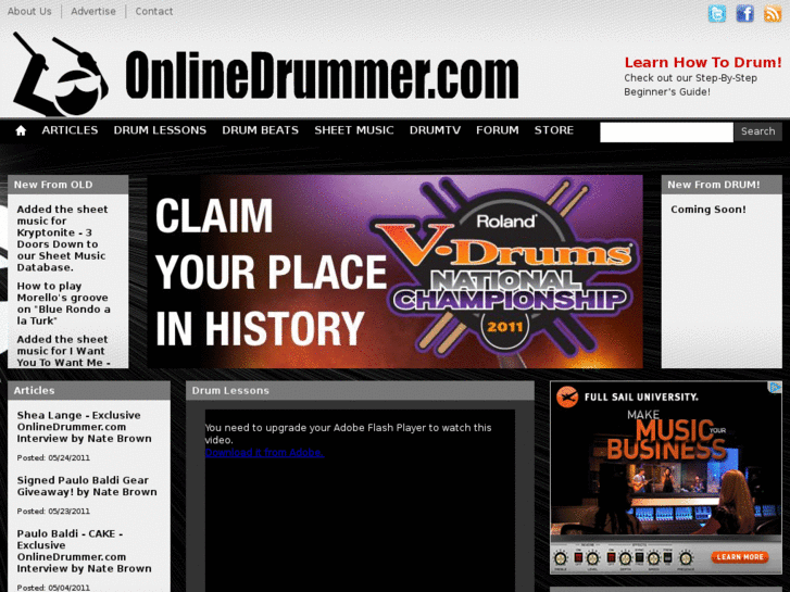 www.onlinedrummer.net