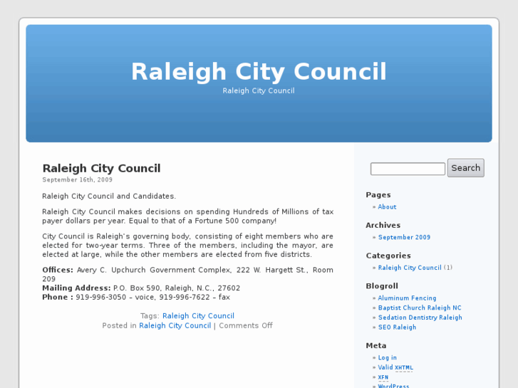 www.raleighcitycouncil.com