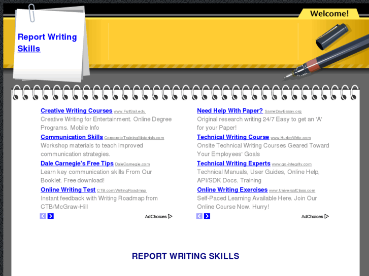 www.reportwritingskills.com