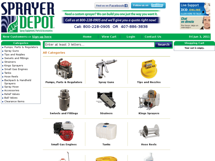 www.sprayerdepot.com