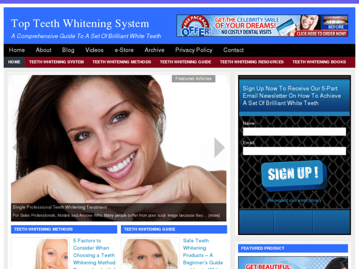 www.topteethwhiteningsystem.com