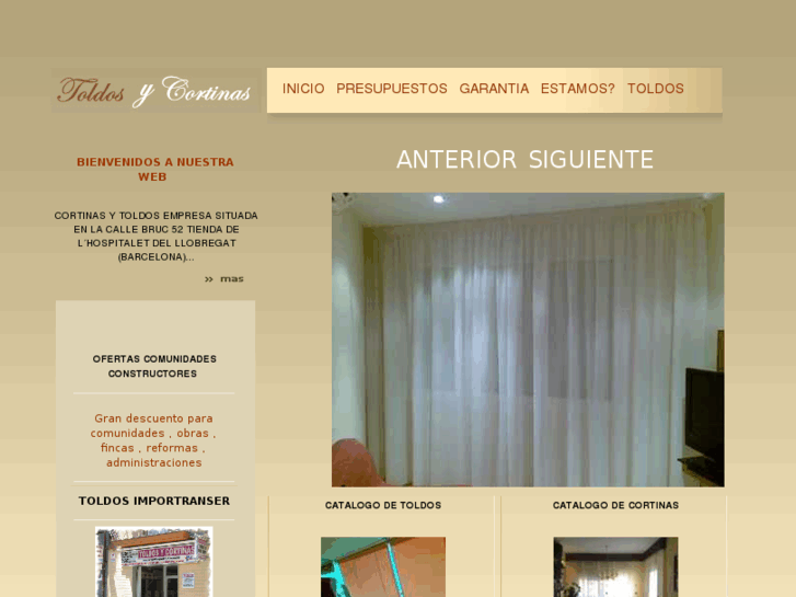 www.cortinasytoldos.com