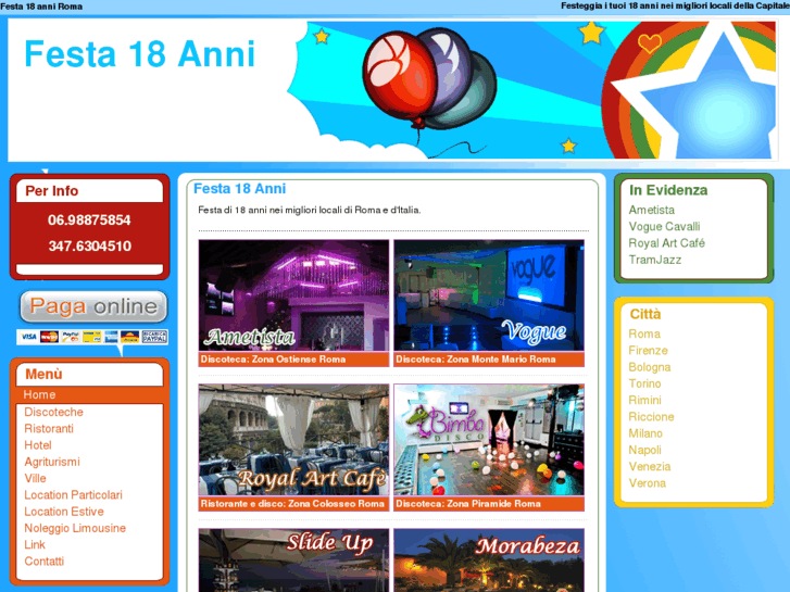 www.festa18anni.it