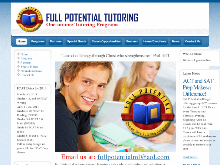 www.fullpotentialtutor.com