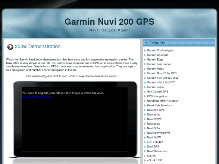 www.garminnuvigps200.com