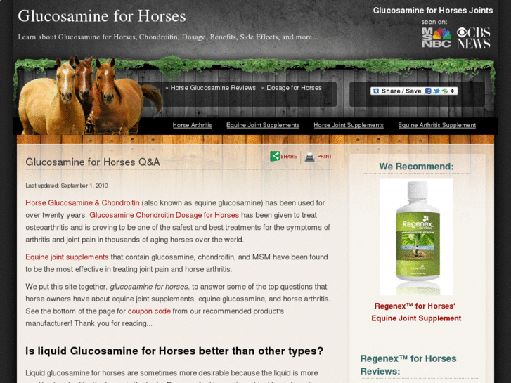 www.glucosamineforhorses.com