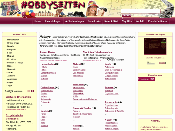 www.hobbyseiten.com