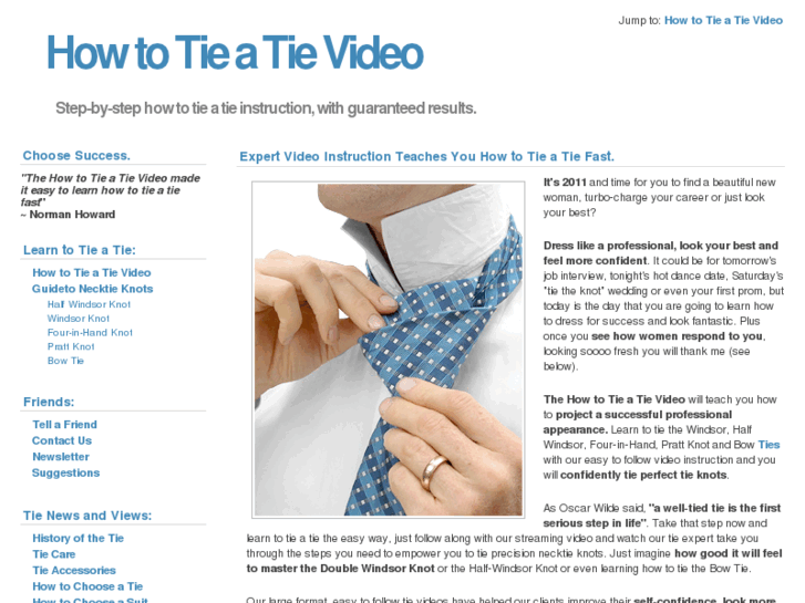 www.how-to-tie-a-tie-video.com