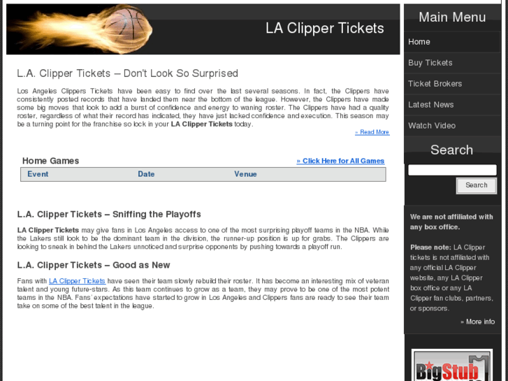 www.laclippertickets.com