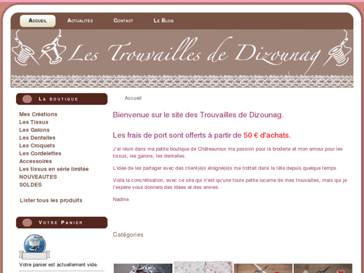 www.lestrouvaillesdedizounag.fr