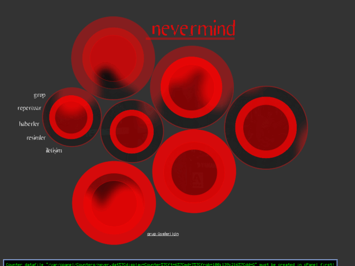 www.nevermindband.com