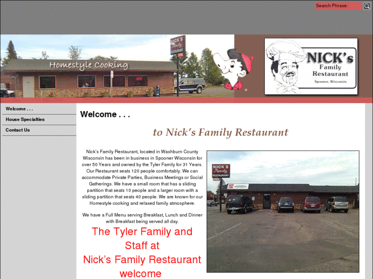 www.nicksfamilyrestaurant.com
