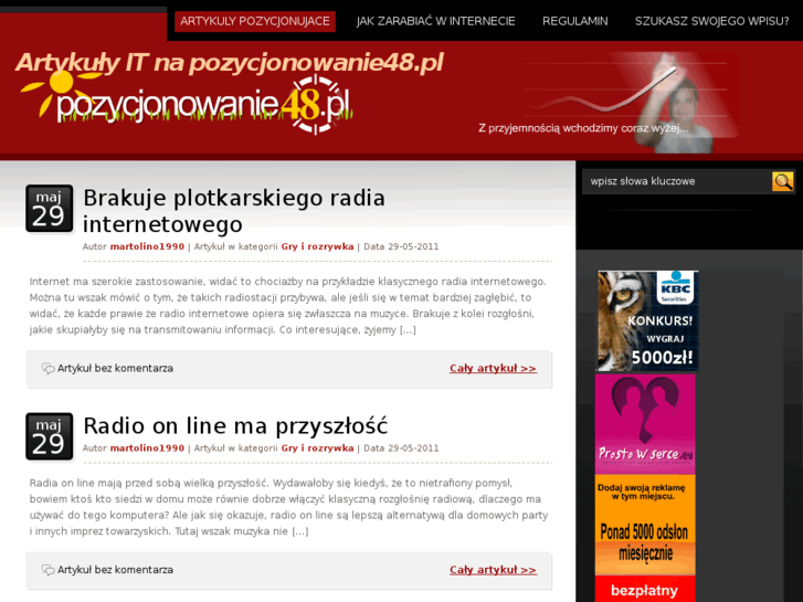 www.pozycjonowanie48.pl