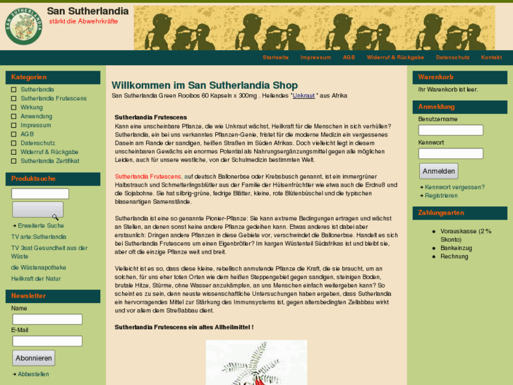 www.san-sutherlandia.de