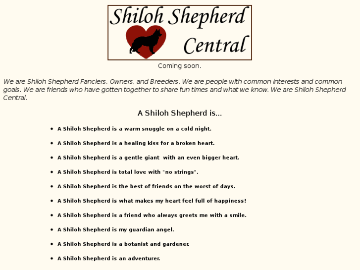 www.shilohshepherdcentral.com