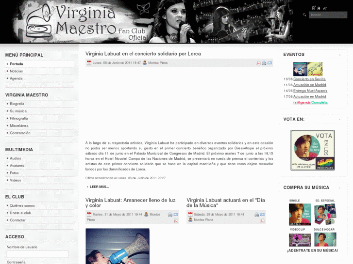 www.virginiafanclub.es