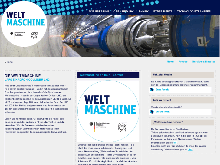 www.weltmaschine.de