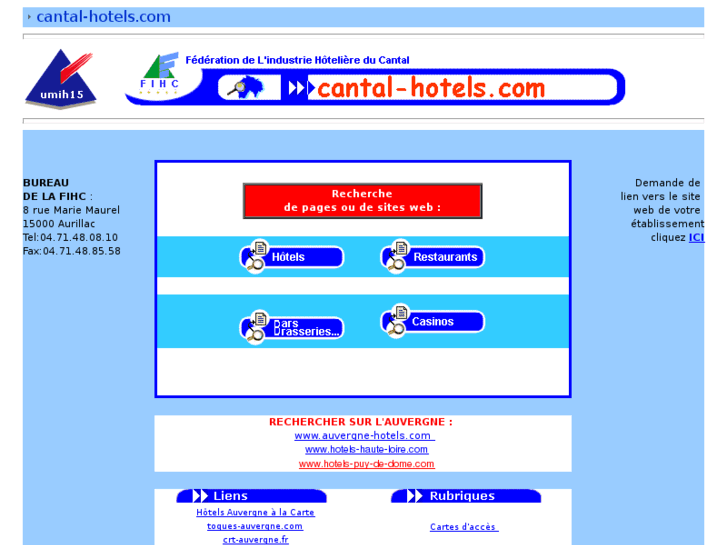 www.cantal-hotels.com