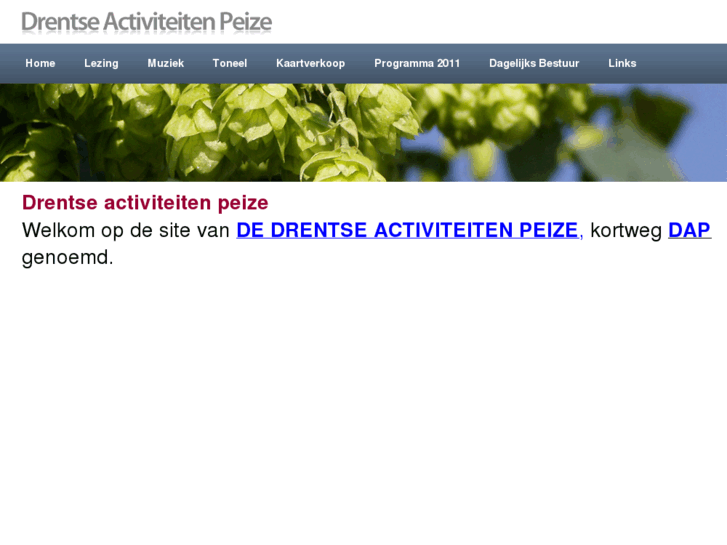 www.drentseactiviteitenpeize.nl