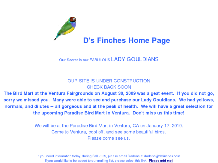 www.dsfinches.com