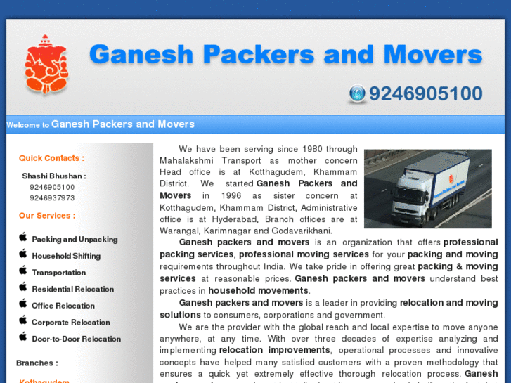 www.ganeshpackersandmovers.com