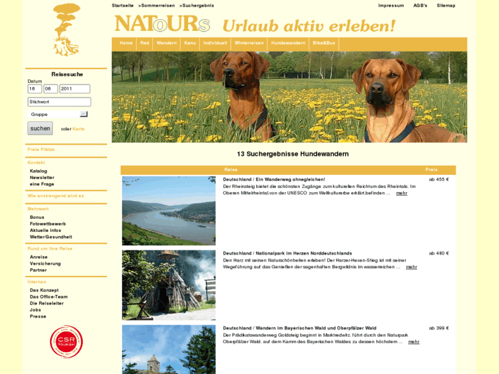 www.hunde-wandern.biz