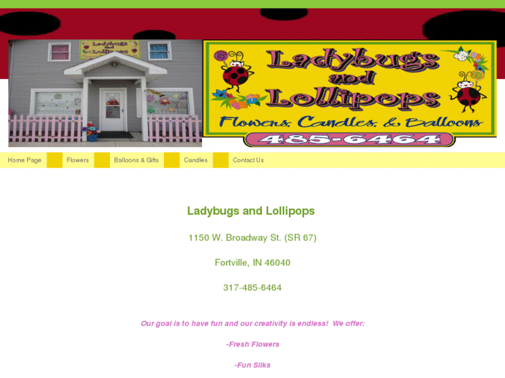 www.ladybugsandlollipopsflowershop.com