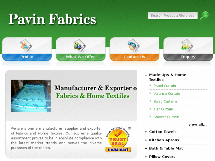 www.pavinfabrics.com