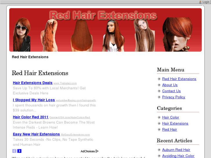 www.redhairextensions.net