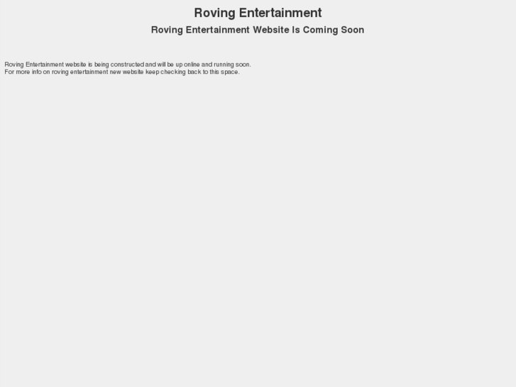 www.rovingentertainment.com