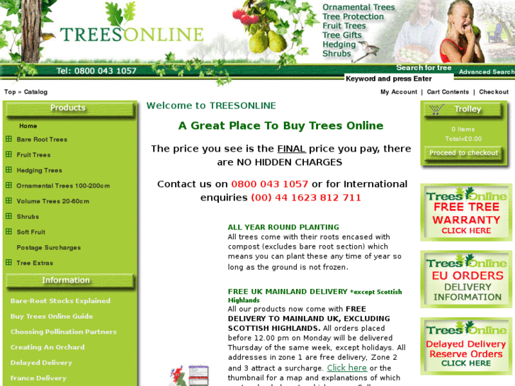 www.trees-online.co.uk