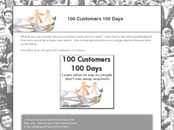 www.100customers100days.com