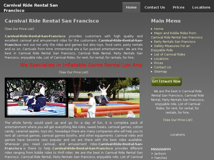 www.carnival-ride-rental-san-francisco.com