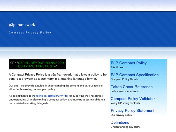 www.compactprivacypolicy.org