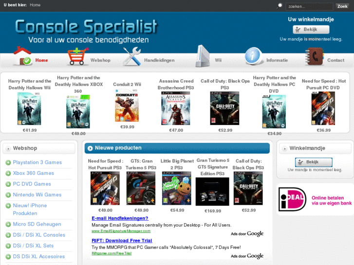 www.console-specialist.nl