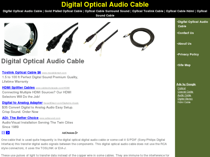 www.digitalopticalaudiocable.net