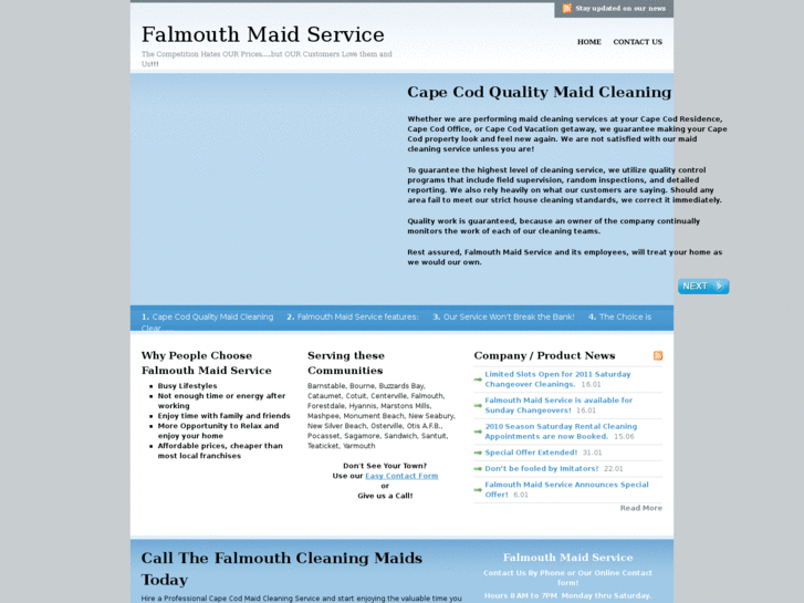 www.falmouthmaidservice.com