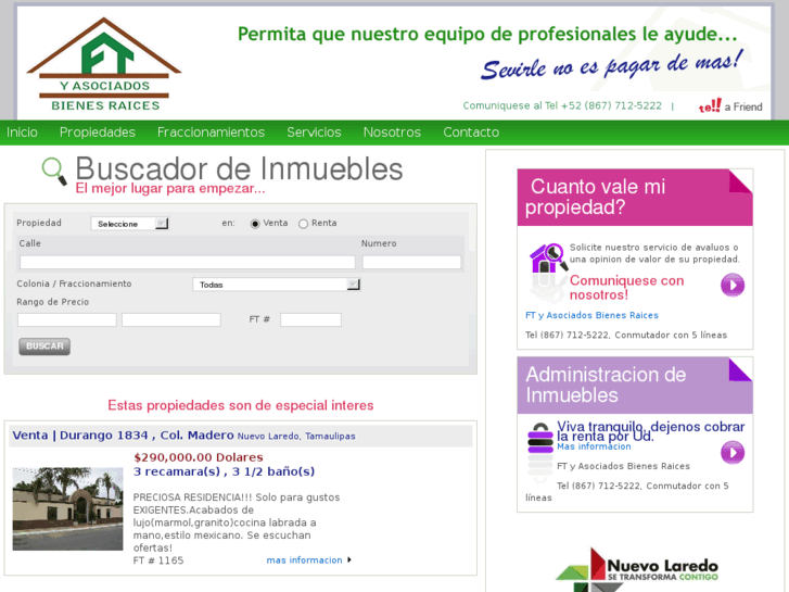 www.ftyasociadosbienesraices.com