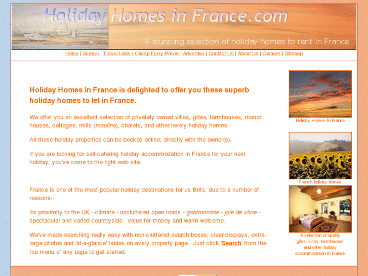 www.holiday-homes-in-france.com