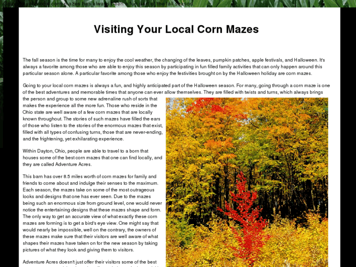 www.localcornmazes.com