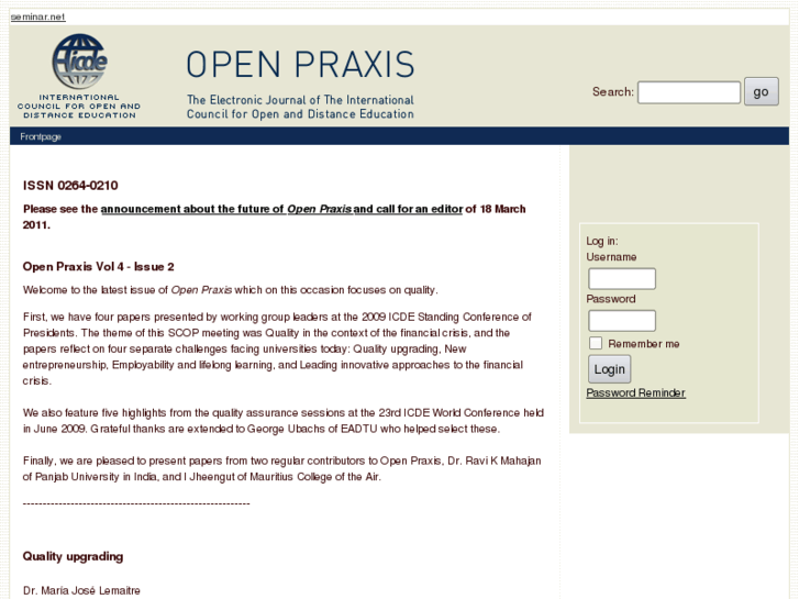 www.openpraxis.com