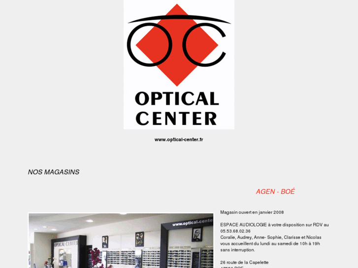 www.optical-center-perigord-agenais.com