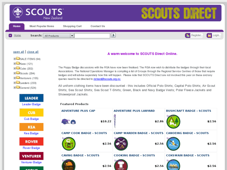 www.scoutingdirect.co.nz