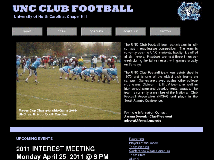 www.uncclubfootball.com